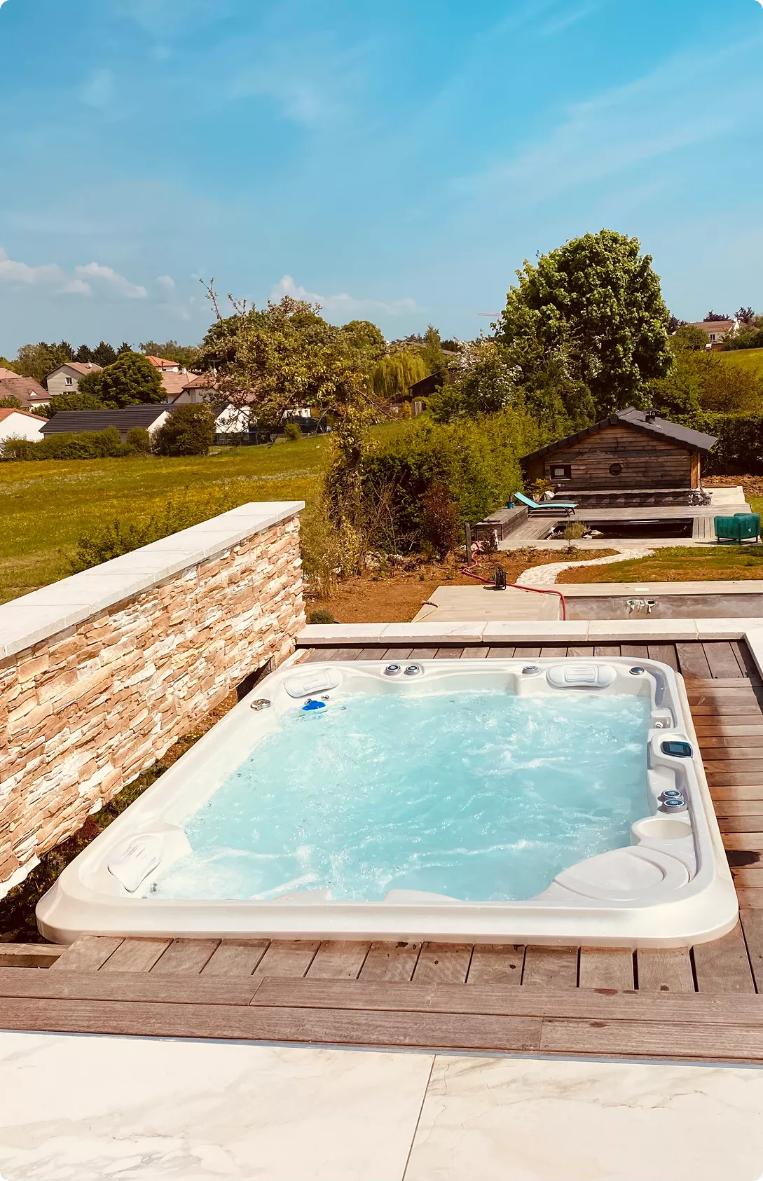 Réalisation piscine extérieure